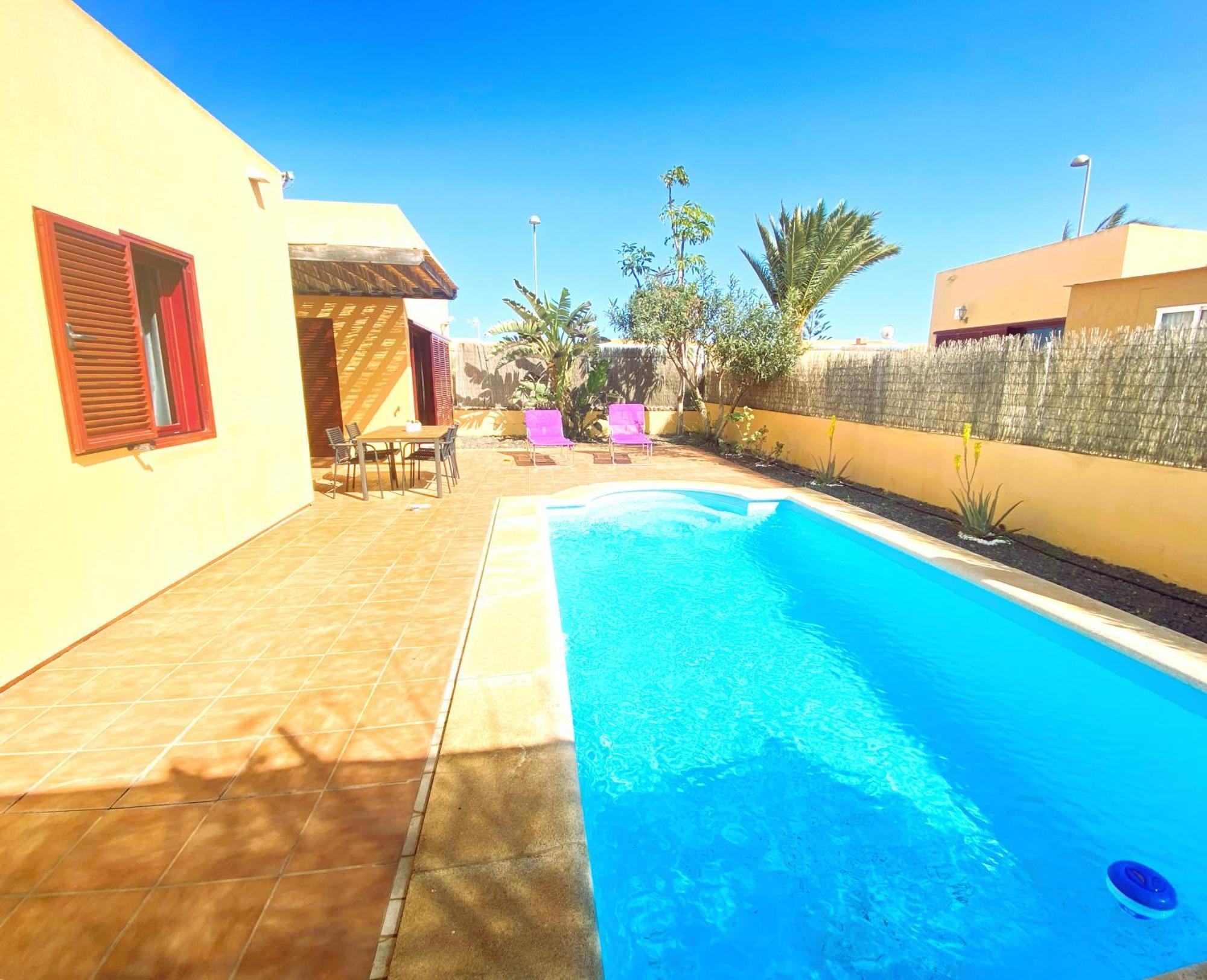 Villa Marlau Con Piscina Privada La Oliva Eksteriør bilde